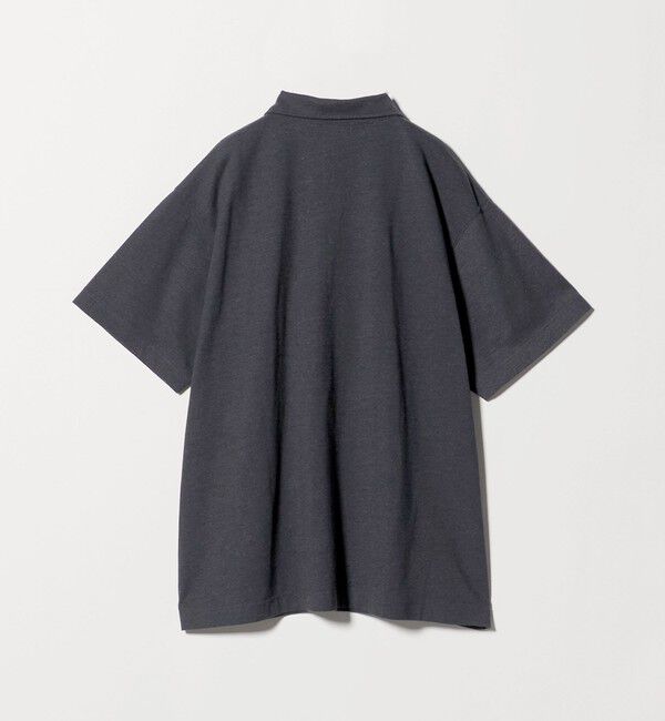 BEAUTY&YOUTH UNITED ARROWS「コットンポリエステル ジップ ビッグ ポロシャツ」|ポロシャツ|