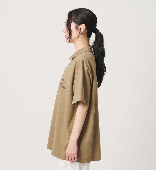 BEAUTY&YOUTH UNITED ARROWS「コットンポリエステル ジップ ビッグ ポロシャツ」|ポロシャツ|