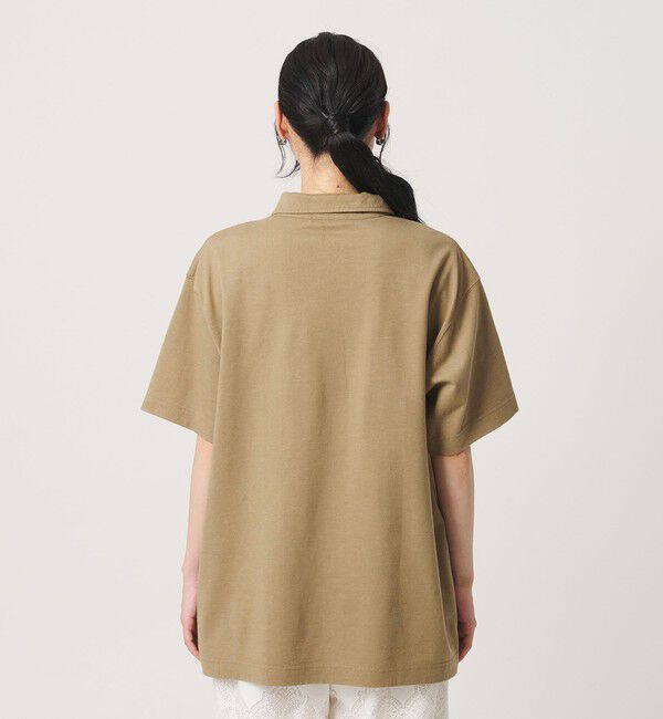 BEAUTY&YOUTH UNITED ARROWS「コットンポリエステル ジップ ビッグ ポロシャツ」|ポロシャツ|