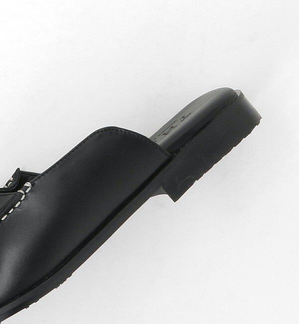 BEAUTY&YOUTH UNITED ARROWS「＜THAJA＞レザー ステッチ ポインテッド スライダー サンダル」|サンダル|