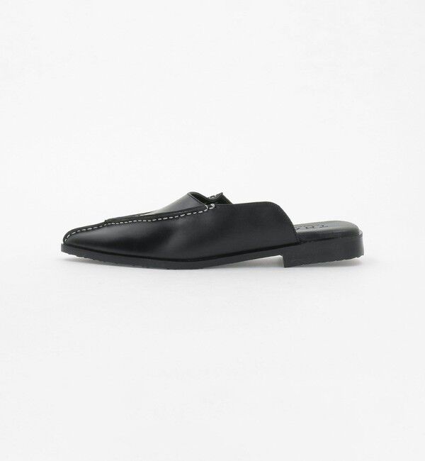 BEAUTY&YOUTH UNITED ARROWS「＜THAJA＞レザー ステッチ ポインテッド スライダー サンダル」|サンダル|