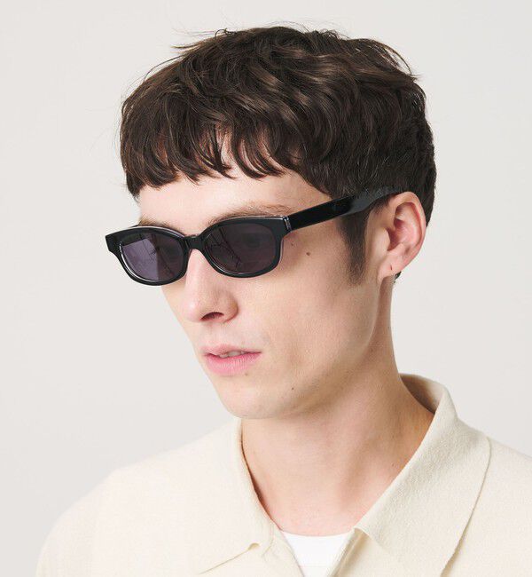 BEAUTY&YOUTH UNITED ARROWS「【別注】＜KANEKO OPTICAL（金子眼鏡）＞Jake ジェイク ダークレンズ サングラス」|サングラス|BLACK