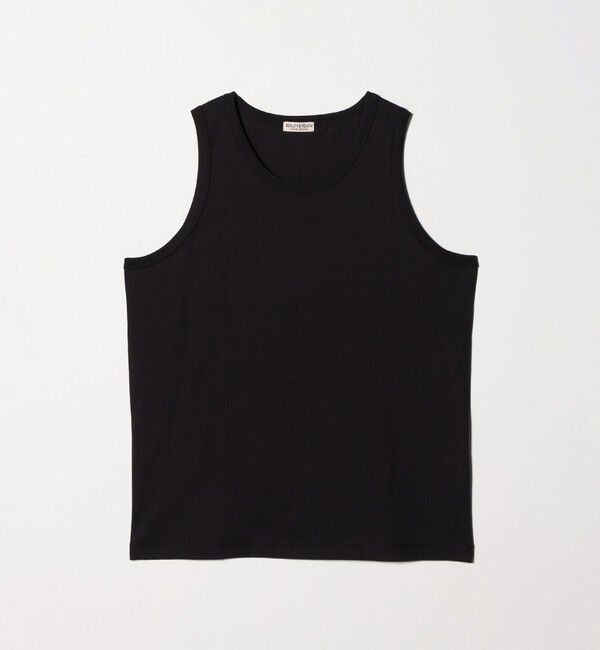 BEAUTY&YOUTH UNITED ARROWS「ハイゲージ コットン タンクトップ 抗菌防臭」|Tシャツ・カットソー|BLACK