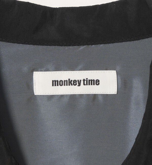 MONKEY TIME「フィブリル シャンブレー オープンカラー シャツ」|シャツ・ブラウス|