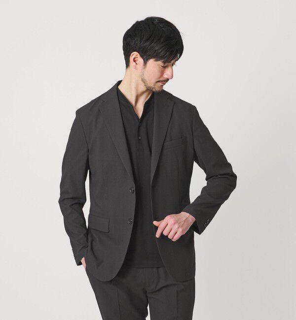 BEAUTY&YOUTH UNITED ARROWS「【WEB限定 WARDROBE SMART】ライト シアサッカー セットアップ/ジャケット＆イージーパンツ」|スーツ|