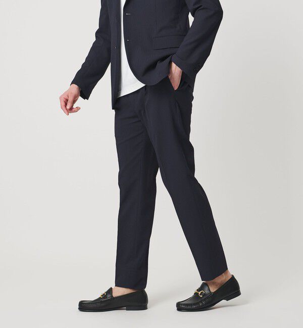 BEAUTY&YOUTH UNITED ARROWS「【WEB限定 WARDROBE SMART】ライト シアサッカー セットアップ/ジャケット＆イージーパンツ」|スーツ|