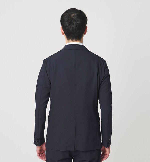 BEAUTY&YOUTH UNITED ARROWS「【WEB限定 WARDROBE SMART】ライト シアサッカー セットアップ/ジャケット＆イージーパンツ」|スーツ|