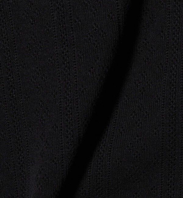 BEAUTY&YOUTH UNITED ARROWS「コットン パターンメッシュ ショートスリーブ カーディガン ウォッシャブル」|カーディガン|