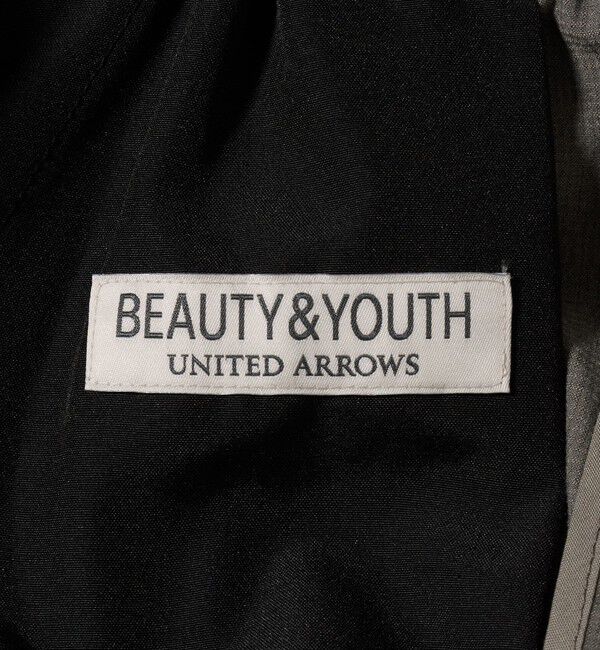 BEAUTY&YOUTH UNITED ARROWS「クールタッチ TR 1プリーツ イージーパンツ NO.5 ストレッチ 接触冷感」|チノ|