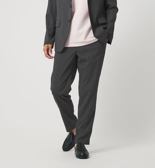 BEAUTY&YOUTH UNITED ARROWS「東レ/TORAY COOL-TEX テーパード パンツ NO.3 ウォッシャブル 接触冷感 吸水速乾 ストレッチ セットアップ」|チノ|