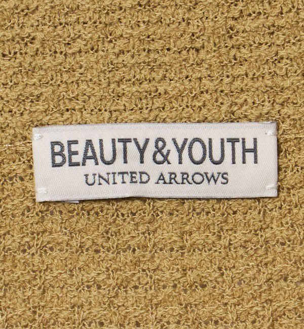 BEAUTY&YOUTH UNITED ARROWS「ブークレ ツイードライク ニット シャツ ウォッシャブル」|カーディガン|