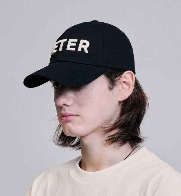NICE WEATHER「＜PETER＞BALL キャップ」|キャップ・キャスケット|BLACK
