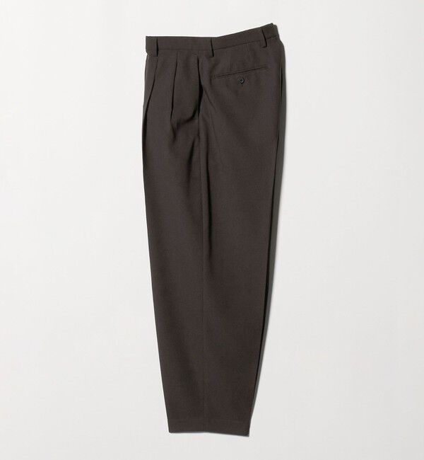 UNITED ARROWS「＜District＞ポリエステル トロピカル バレル ワイドパンツ」|スラックス|