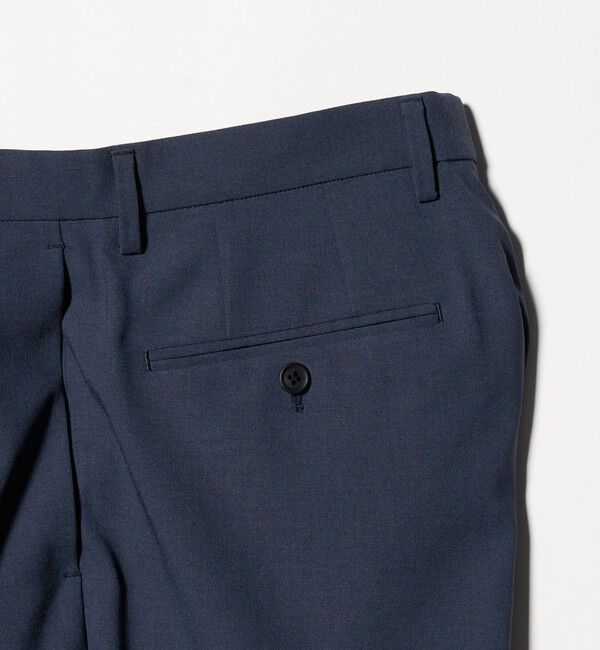 UNITED ARROWS「＜District＞ポリエステル トロピカル バレル ワイドパンツ」|スラックス|