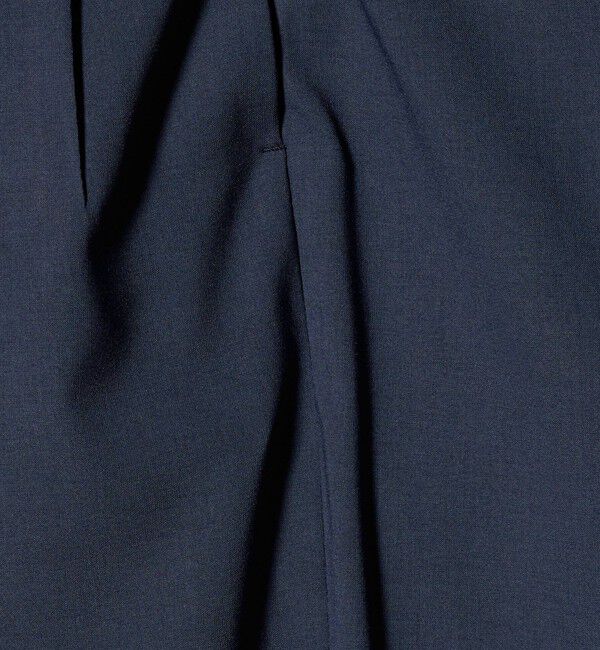 UNITED ARROWS「＜District＞ポリエステル トロピカル バレル ワイドパンツ」|スラックス|