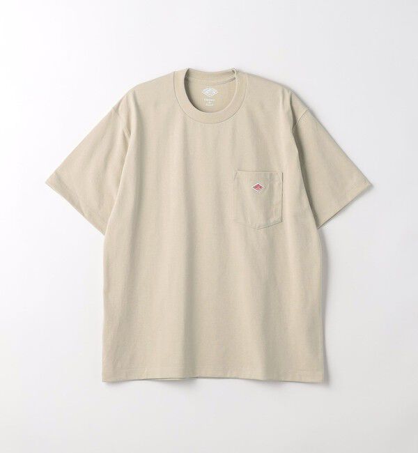UNITED ARROWS green label relaxing「＜DANTON＞ロゴ ポケット ソリッド Tシャツ」|Tシャツ・カットソー|