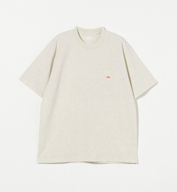 UNITED ARROWS green label relaxing「＜DANTON＞ロゴ ポケット ソリッド Tシャツ」|Tシャツ・カットソー|NATURAL