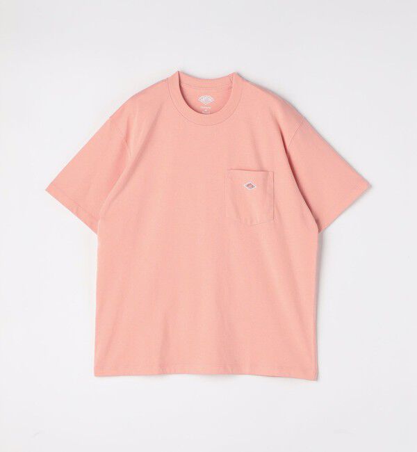 UNITED ARROWS green label relaxing「＜DANTON＞ロゴ ポケット ソリッド Tシャツ」|Tシャツ・カットソー|