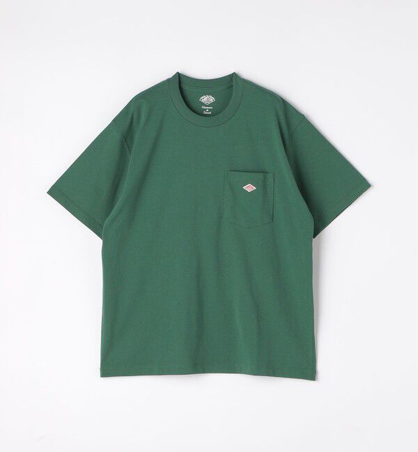 UNITED ARROWS green label relaxing「＜DANTON＞ロゴ ポケット ソリッド Tシャツ」|Tシャツ・カットソー|