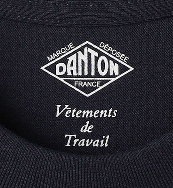 UNITED ARROWS green label relaxing「＜DANTON＞ロゴ ポケット ソリッド Tシャツ」|Tシャツ・カットソー|