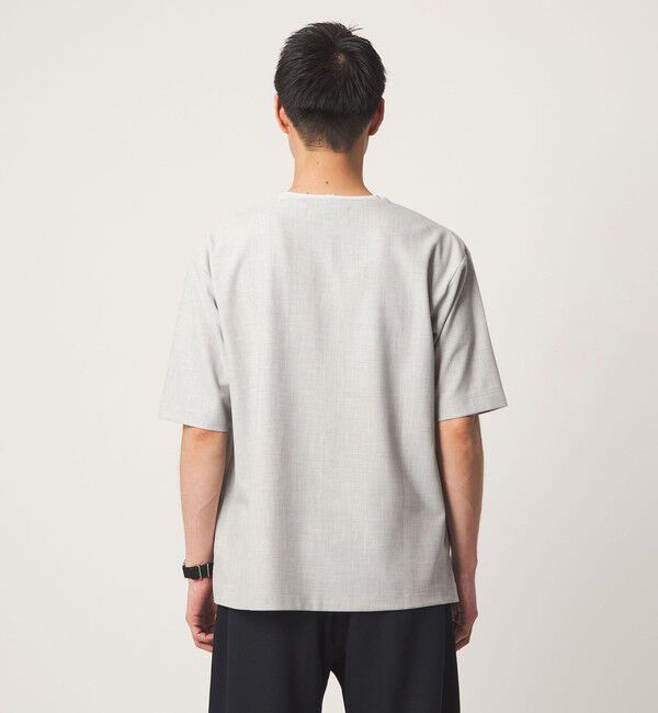 UNITED ARROWS green label relaxing「KIVANC ノーカラー 半袖 Tシャツ」|Tシャツ・カットソー|