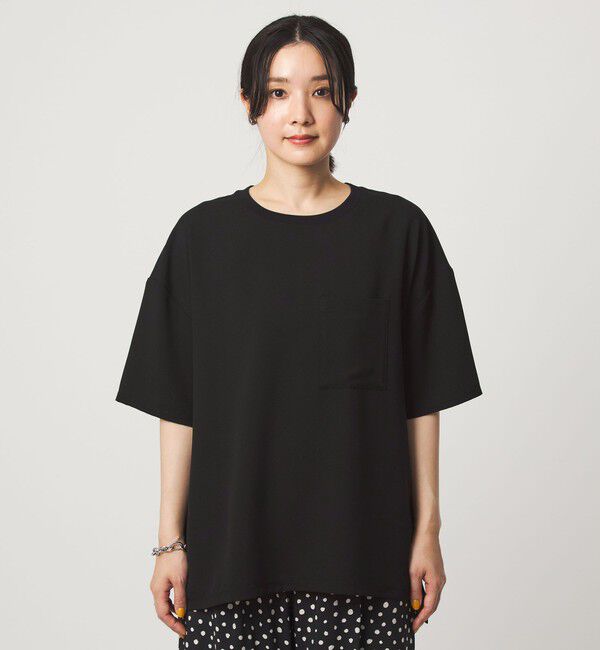 UNITED ARROWS green label relaxing「【WEB限定】＜at ease＞ジョーゼット カットソー 吸水速乾」|Tシャツ・カットソー|
