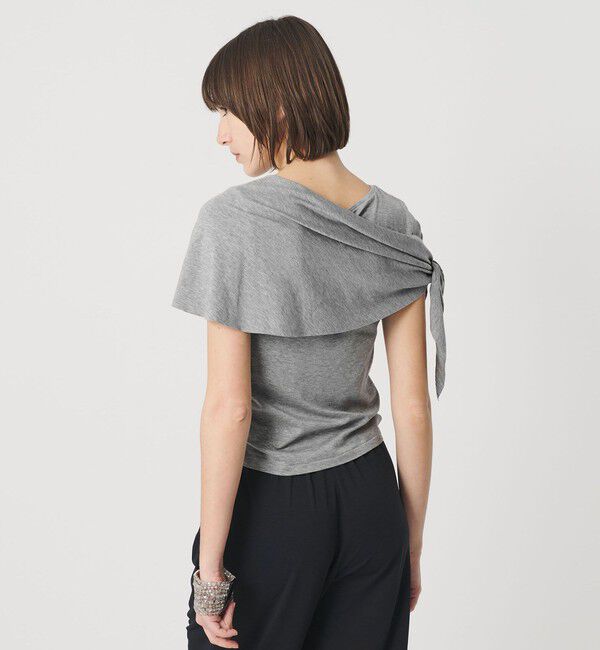 ATTISESSION「＜ATTISESSION＞レイヤード ラップ Tシャツ」|Tシャツ・カットソー|