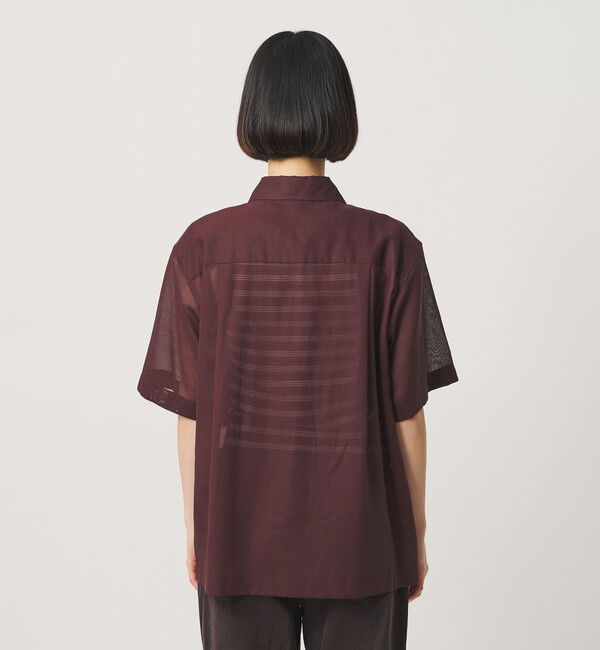 BEAUTY&YOUTH UNITED ARROWS「コットンツイル シアー サファリシャツ」|シャツ・ブラウス|
