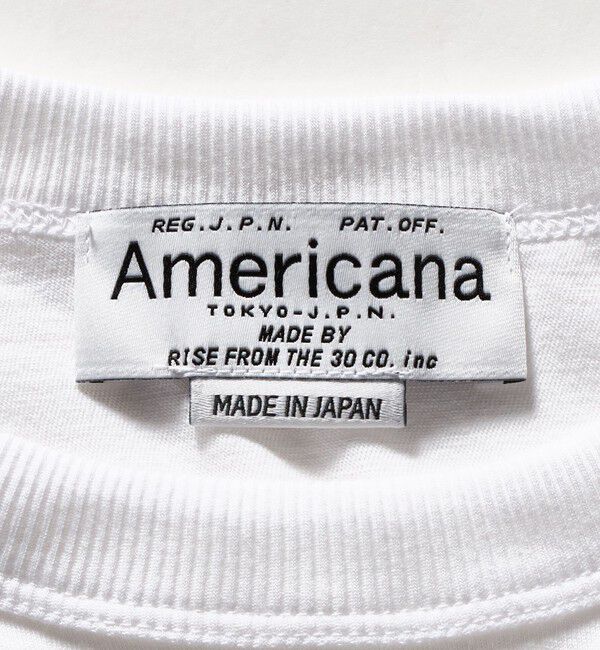 BEAUTY&YOUTH UNITED ARROWS「＜Americana＞ロールアップ プリントTシャツ」|Tシャツ・カットソー|