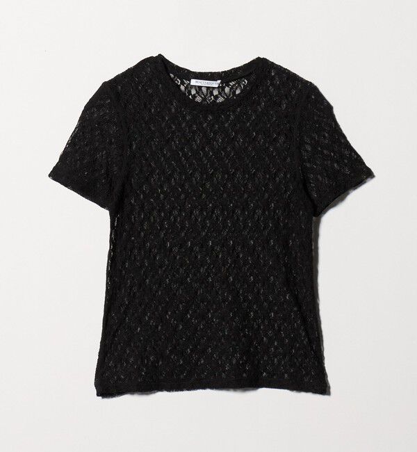 BEAUTY&YOUTH UNITED ARROWS「フラワーレース ショートスリーブ プルオーバー」|Tシャツ・カットソー|