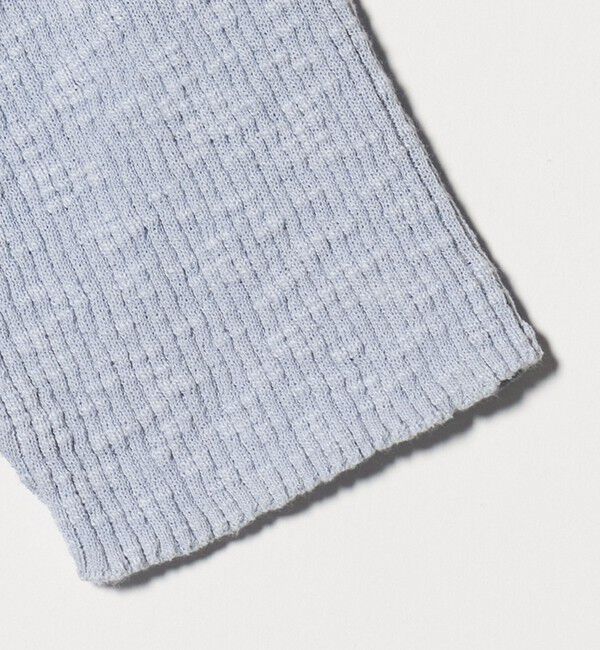 BEAUTY&YOUTH UNITED ARROWS「麻ブレンド スラブ フロントボタン ショートスリーブ カーディガン ウォッシャブル」|カーディガン|