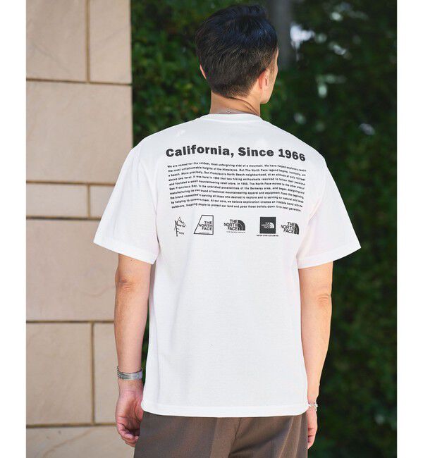 UNITED ARROWS green label relaxing「＜THE NORTH FACE＞ショートスリーブ ヒストリカル ロゴ 半袖 Tシャツ」|Tシャツ・カットソー|OFF WHITE