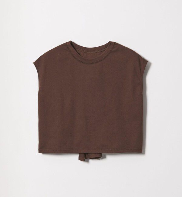 EMMEL REFINES「＜EMMEL REFINES＞EM 2リボン ショート プルオーバー」|Tシャツ・カットソー|