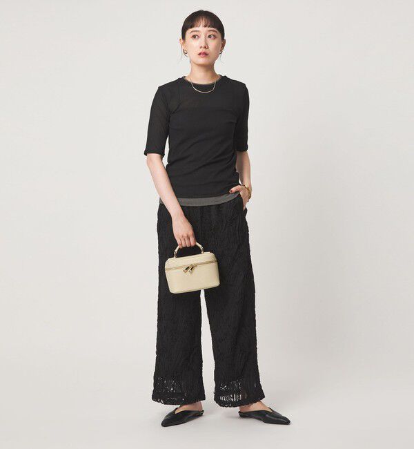 UNITED ARROWS green label relaxing「シアー メランジ Tシャツ」|Tシャツ・カットソー|