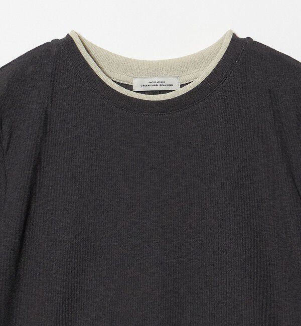 UNITED ARROWS green label relaxing「シアー メランジ Tシャツ」|Tシャツ・カットソー|