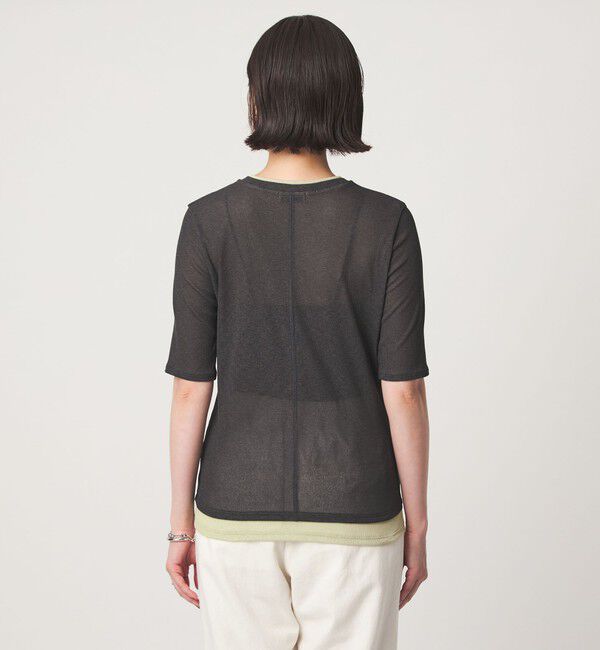 UNITED ARROWS green label relaxing「シアー メランジ Tシャツ」|Tシャツ・カットソー|