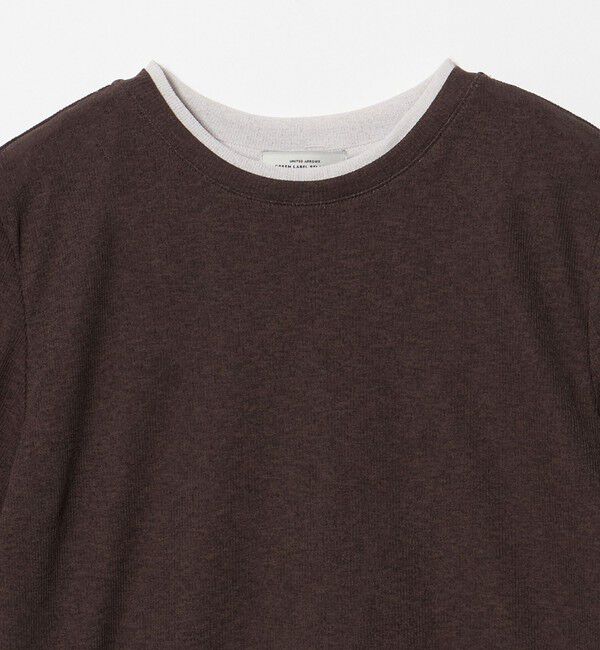 UNITED ARROWS green label relaxing「シアー メランジ Tシャツ」|Tシャツ・カットソー|