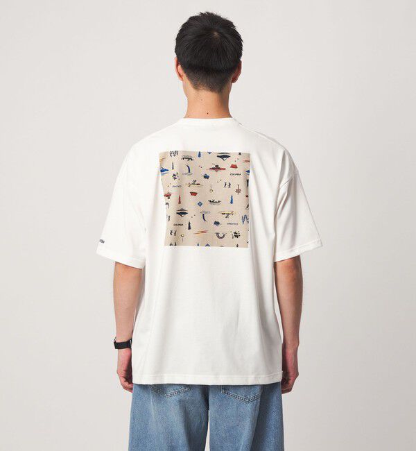 UNITED ARROWS green label relaxing「【別注】＜Columbia＞GLR Jonas グラフィック 半袖 Tシャツ」|Tシャツ・カットソー|
