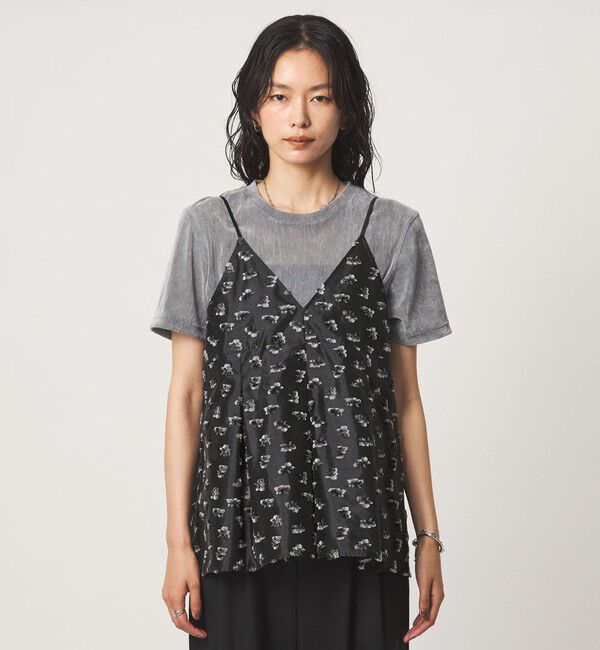 UNITED ARROWS green label relaxing「ジャガード キャミソール」|キャミソール|