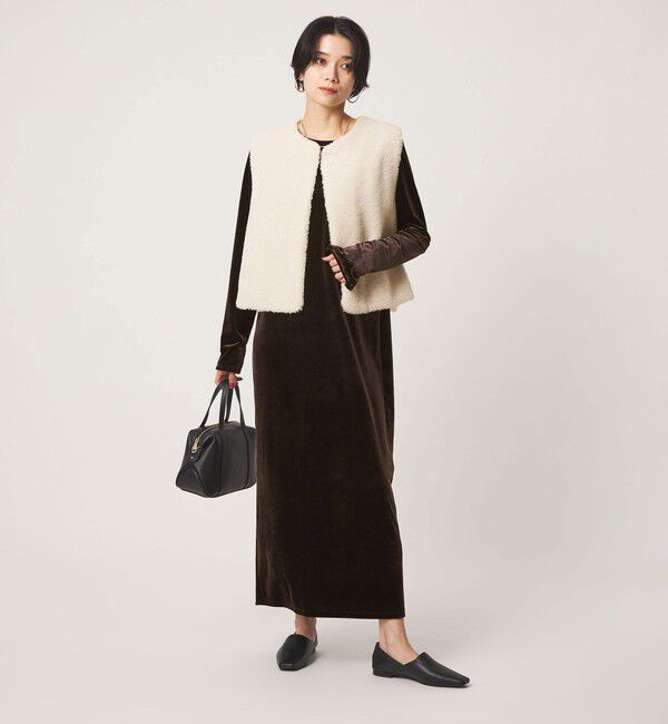 UNITED ARROWS green label relaxing「ボア ベスト」|ベスト・ジレ|