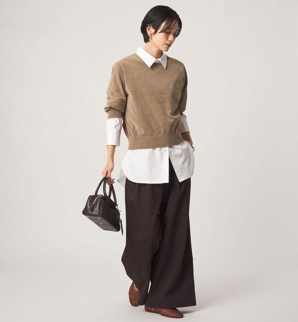 UNITED ARROWS green label relaxing「【結論シリーズ】ふれてモールニット」|ニット・セーター|