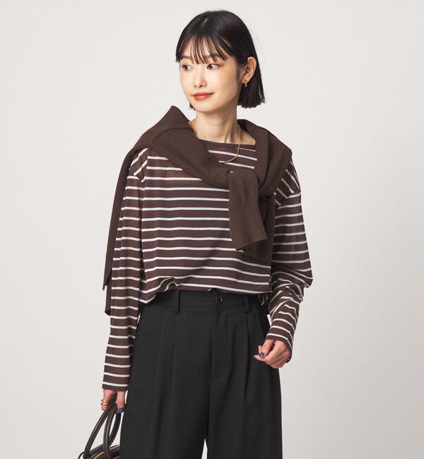 UNITED ARROWS green label relaxing「シアー ロングスリーブ プルオーバー カットソー」|Tシャツ・カットソー|その他2