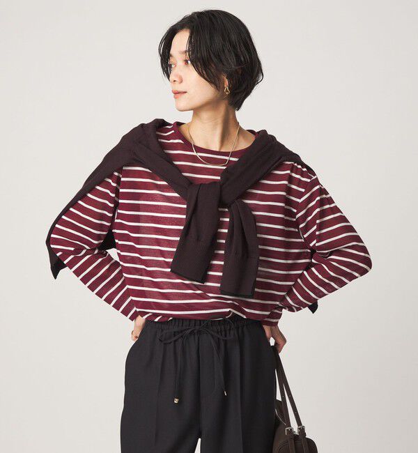 UNITED ARROWS green label relaxing「シアー ロングスリーブ プルオーバー カットソー」|Tシャツ・カットソー|その他3