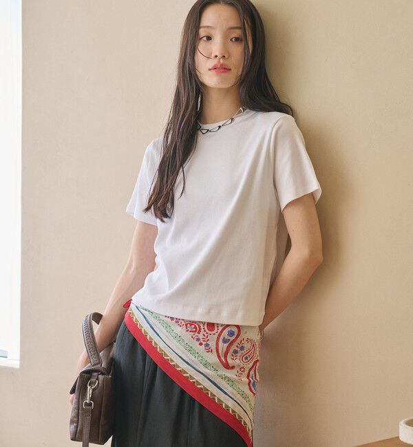 BEAUTY&YOUTH UNITED ARROWS「オーガニックコットン Tシャツ」|Tシャツ・カットソー|WHITE