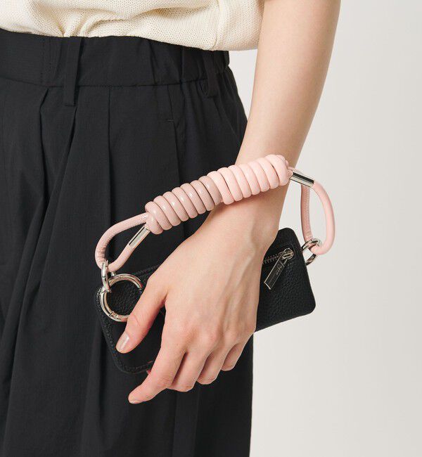 BEAUTY&YOUTH UNITED ARROWS「＜ajew＞パテント コイル ストラップ」|モバイルケース|LT.PINK