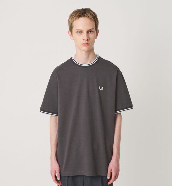 BEAUTY&YOUTH UNITED ARROWS「【別注】＜FRED PERRY＞ツインティップ クルーネック Tシャツ」|Tシャツ・カットソー|