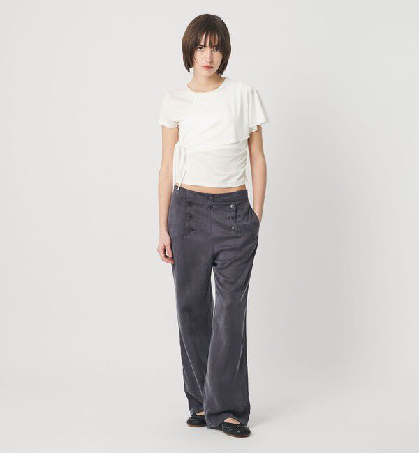 ATTISESSION「＜ATTISESSION＞レイヤード ラップ Tシャツ」|Tシャツ・カットソー|