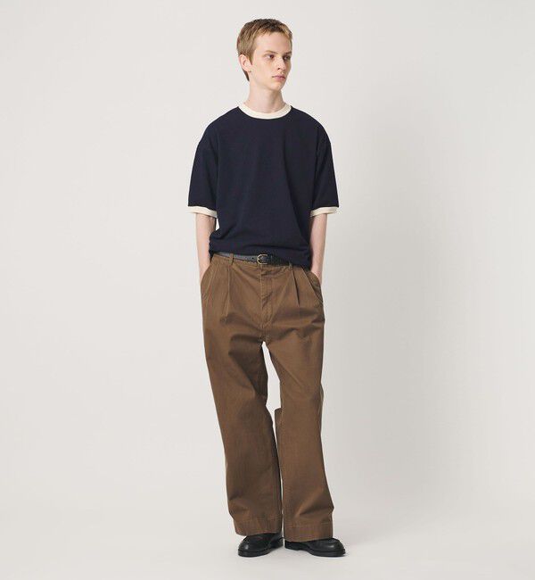 BEAUTY&YOUTH UNITED ARROWS「リング コットン リンガー Tシャツ」|Tシャツ・カットソー|