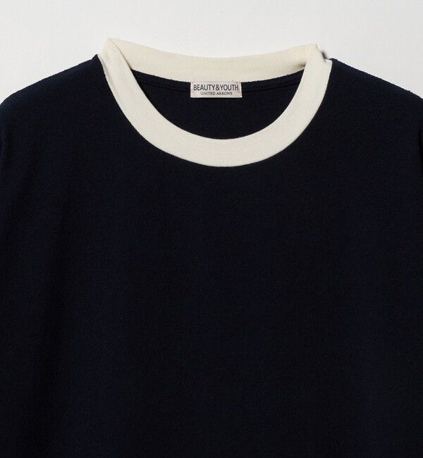 BEAUTY&YOUTH UNITED ARROWS「リング コットン リンガー Tシャツ」|Tシャツ・カットソー|