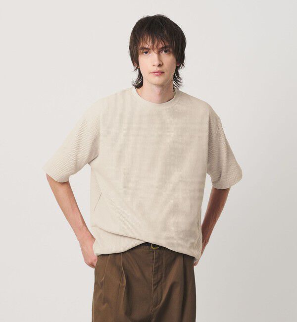 BEAUTY&YOUTH UNITED ARROWS「テック サーマル アジャスト クルーネック Tシャツ」|Tシャツ・カットソー|